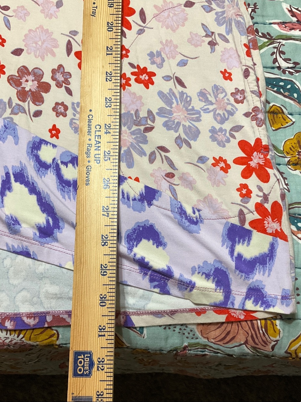 LOGO Patchwork Floral & Animal Print Tunic Top - Picture 4 of 8